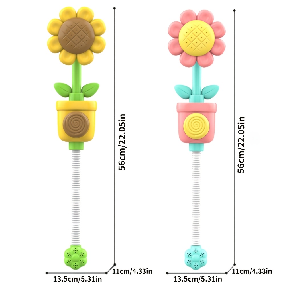 Interactive Flower Sprinkler Toy for Baby Shower
