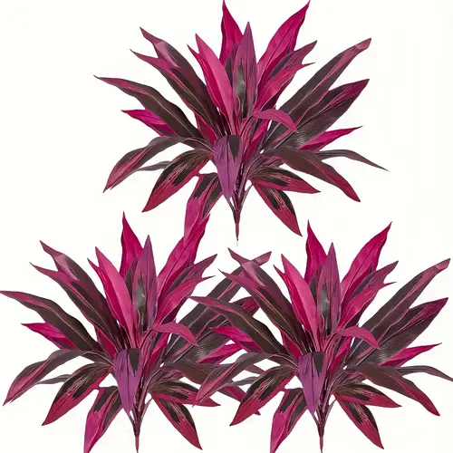 2pcs large lily blood tree plant artificial simulation greenery suitable for wedding courtyard green perfectly suitable for anniversaries and easter mothers day st patricks day palm festival
