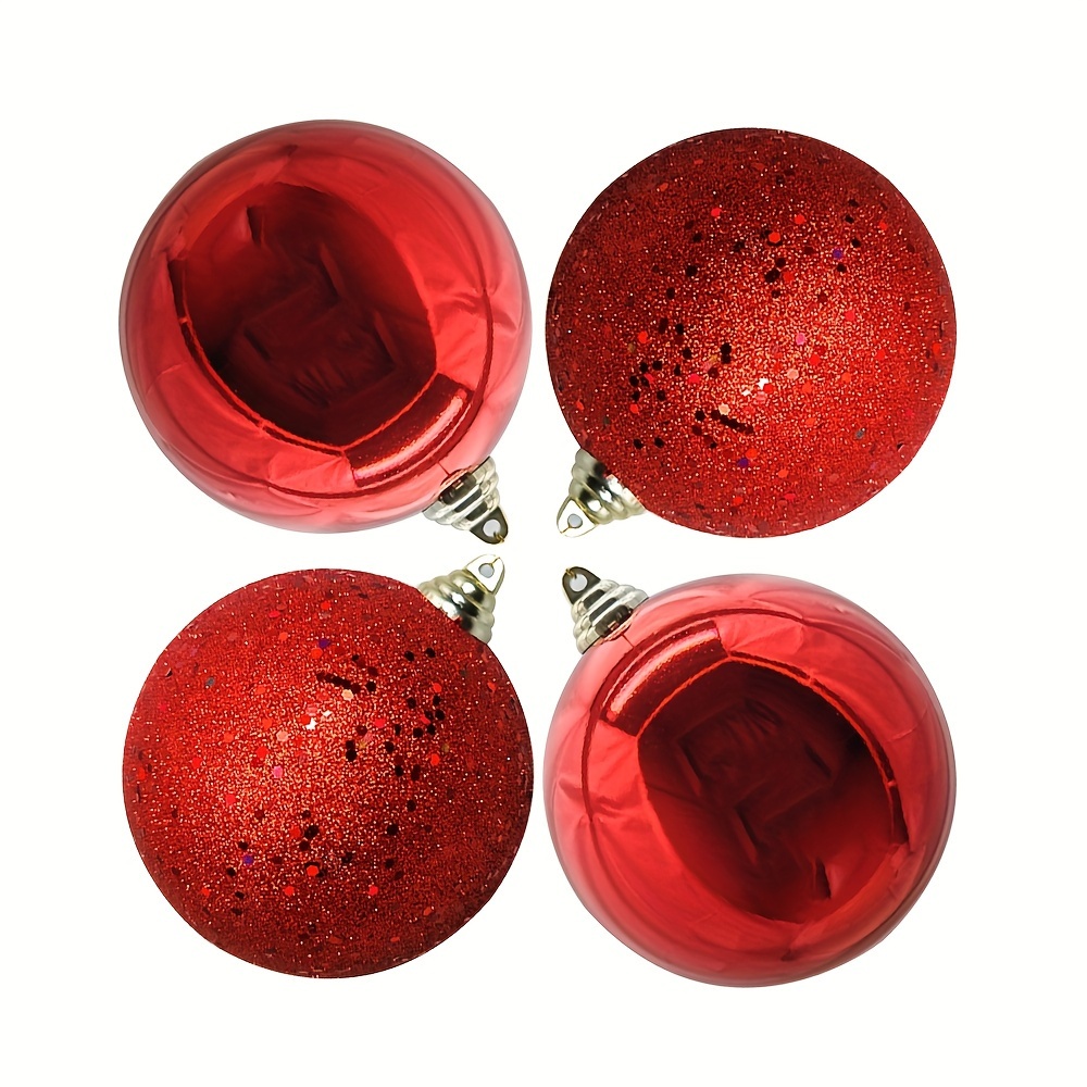 

Set 4/12cm + /christmas Ball Ornament/red