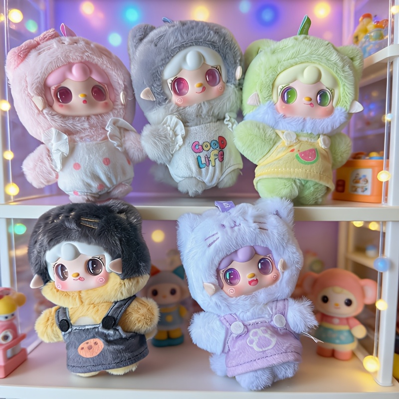 Image of Collectible Dolls Trendy Toy Figurine Doll Summer Party Bear Series With Additions And Pendants Suitable For Gifting And Collecting Ornaments A Surprise Gift For