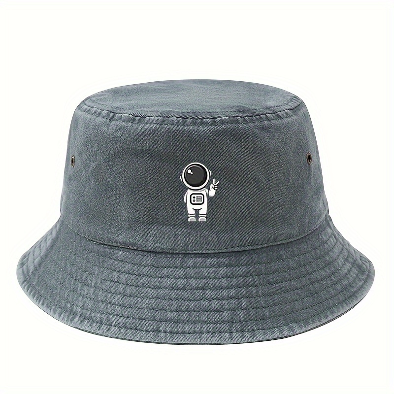 TEMU Gorra de Pescador Astronauta de Dibujos Animados, Sombrero de Sol para Deportes y Exteriores, Gorra de y