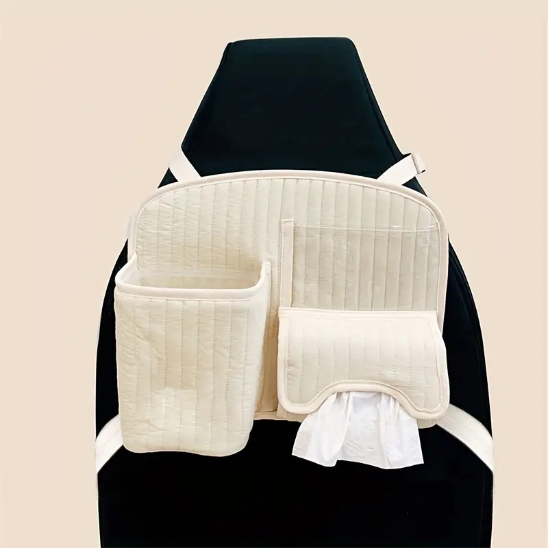 car back storage with multifunctional hooks tissue box and miscellaneous items organizer for vehicles Product details 3