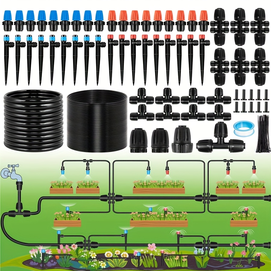 drip irrigation system sold on Temu United States