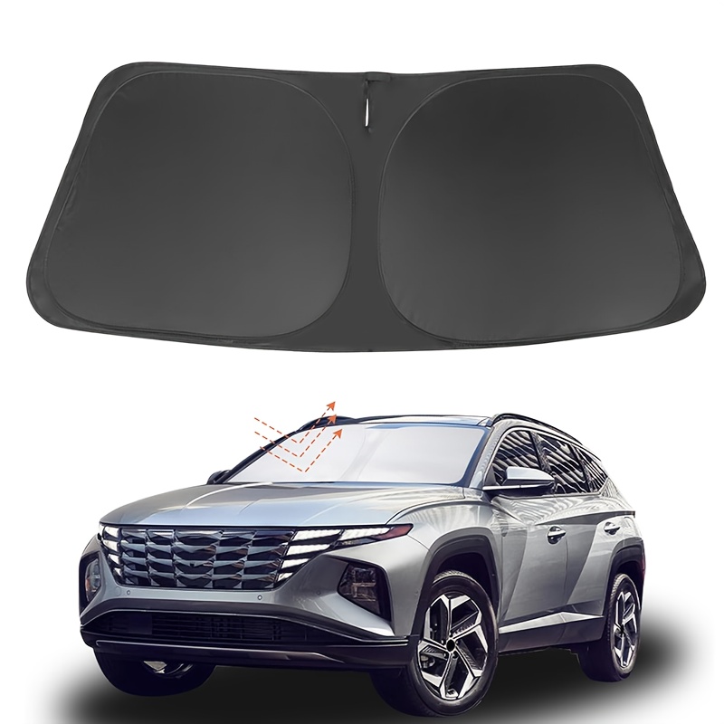 E-shop Windschutzscheiben Sonnenschutz Zusatzteile Kompatibel mit für Hyundai Tucson Faltbarer Sonnenschutz Sonnenblende Blockiert UV