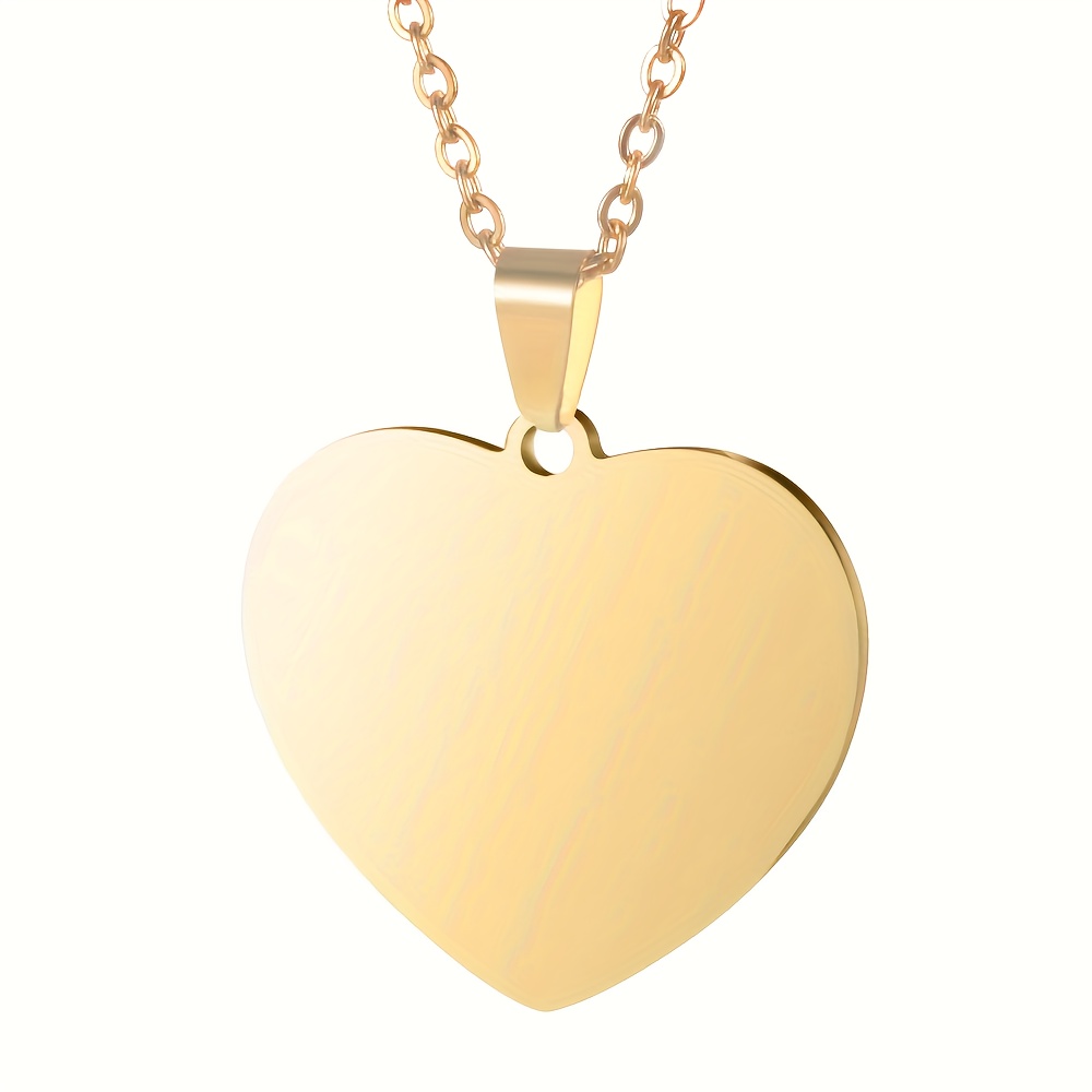 Custom Photo Necklace with Heart Pendant for Pet Lovers