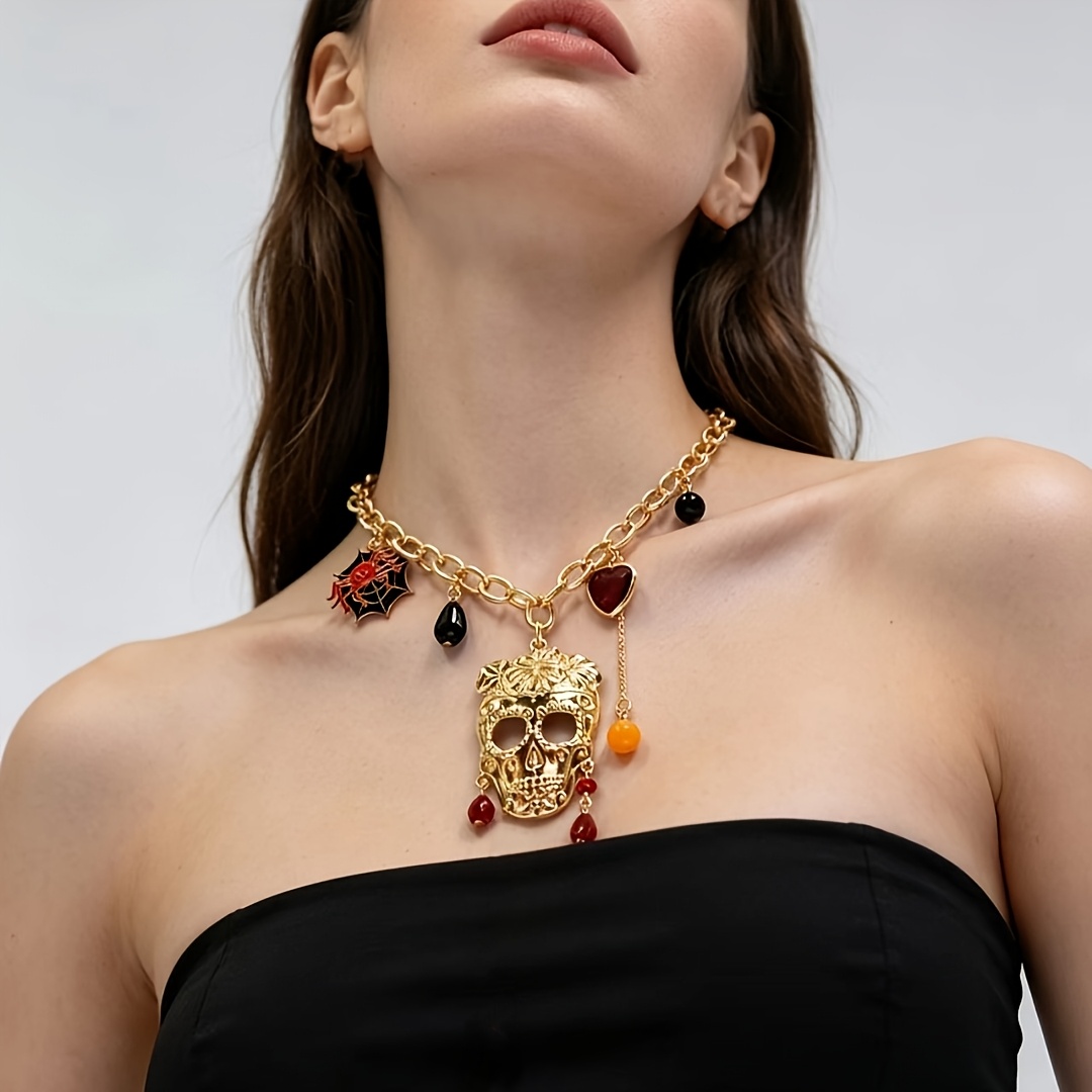 Women's Elegant Halloween Necklace, Stylish Gift