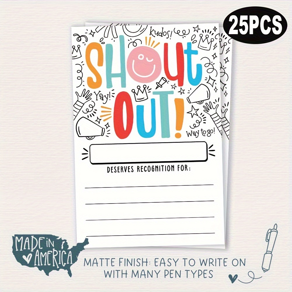 

25pcs M&h For , & - | Appreciation & For Or Bulletin Boards