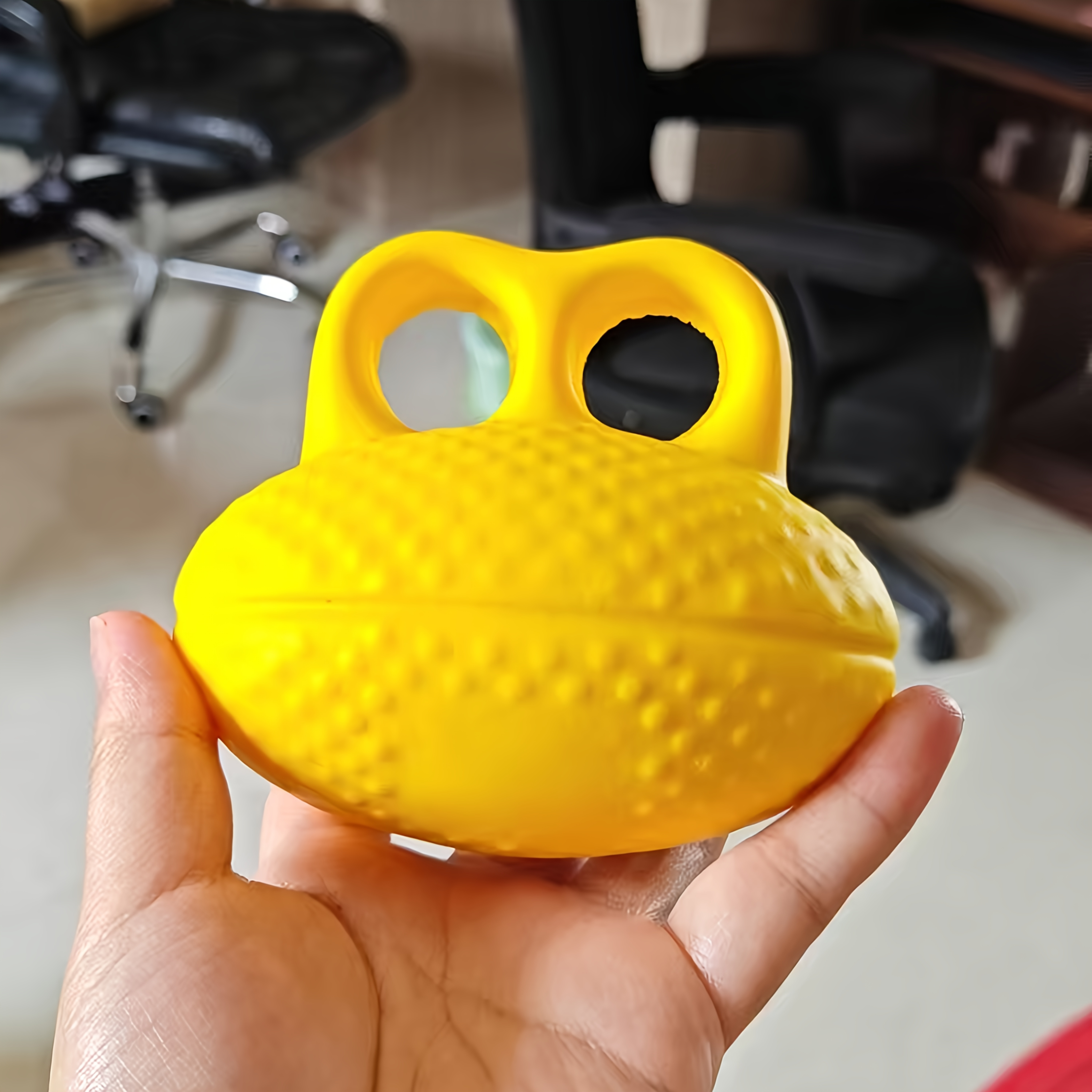 TEMU Pelota de agarre de PU elástica, que a las mayores un viaje de ejercicio de manos y relajante, ayudando la atrofia y la rigidez. Ideal para el