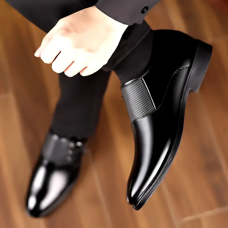 plus size mens solid color dress shoes comfy - Temu plus size mens solid color dress shoes comfy - Temu