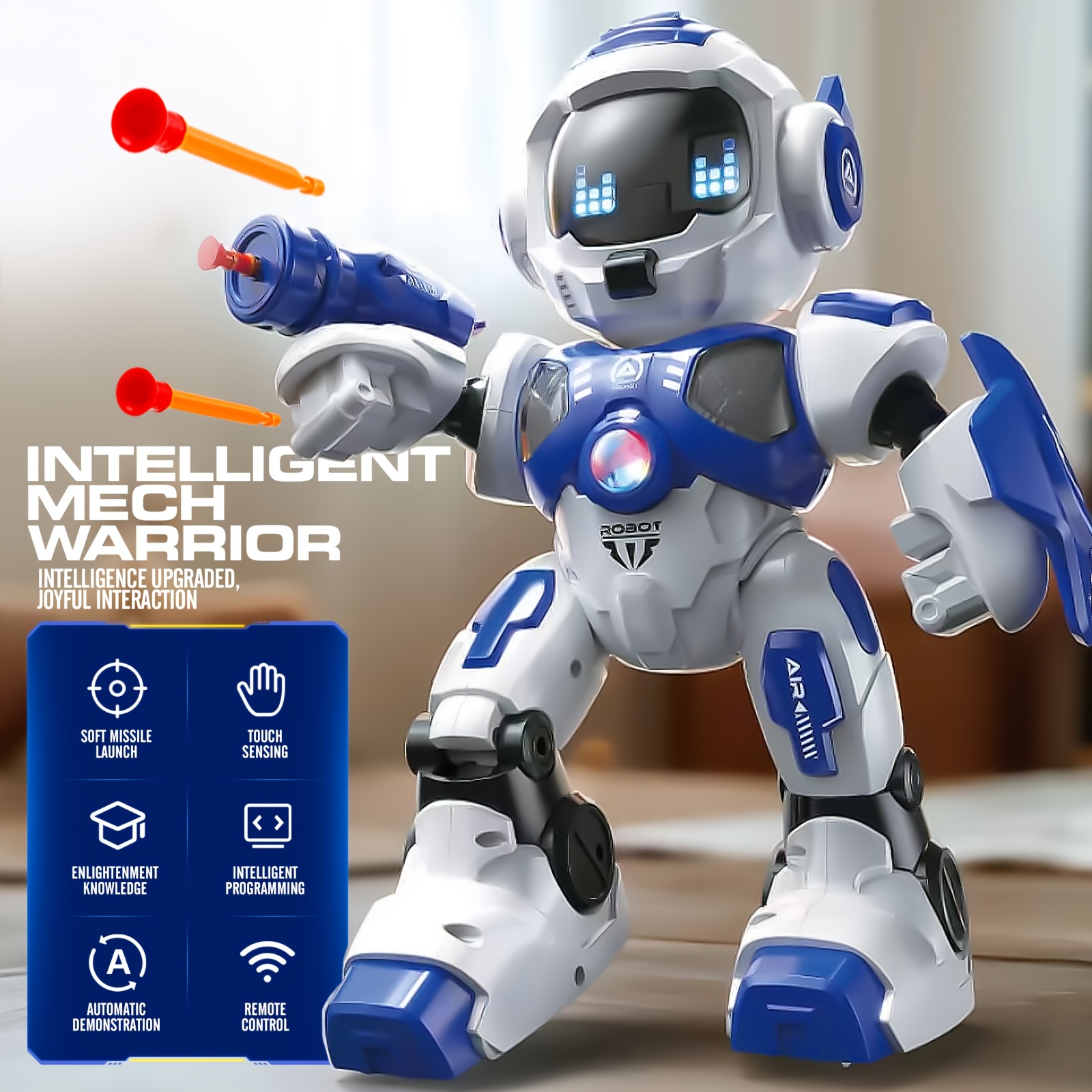 Vivitar Robo Intelligent Robot Vivitar Remote Control Robot