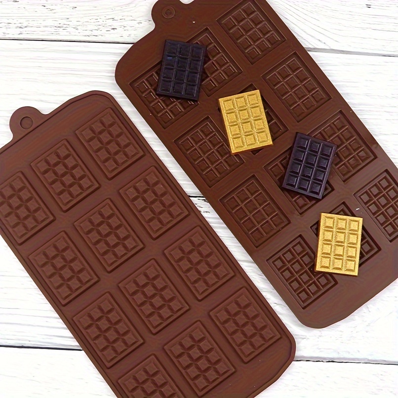 

1pc, Chocolate Bar Mold, 3d Silicone Mold, Candy Mold, Fondant Mold, Baking Tools, Kitchen Accessories