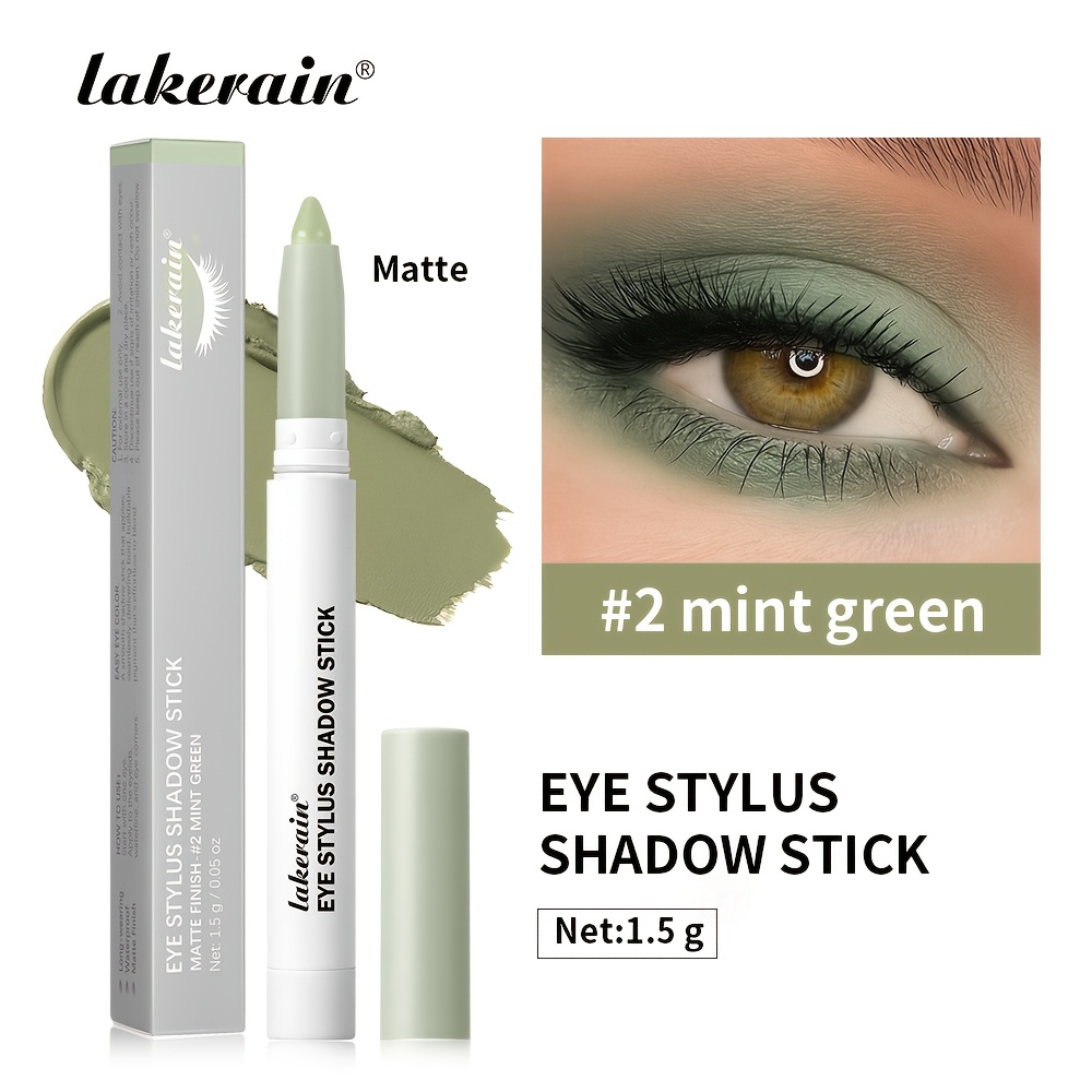 Lakerain Eye Stylus Shadow Stick, Long-wearing, /shimmer Finish, Smooth To Apply, Waterproof, Sweat-proof, , And Non-cakey
