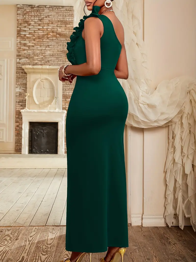 green dress for bachelorette party Jasmine green boas ostrich feathers crop top,unique wedding dress,Plus size dress,Birthday party dress,Bachelorette party dress