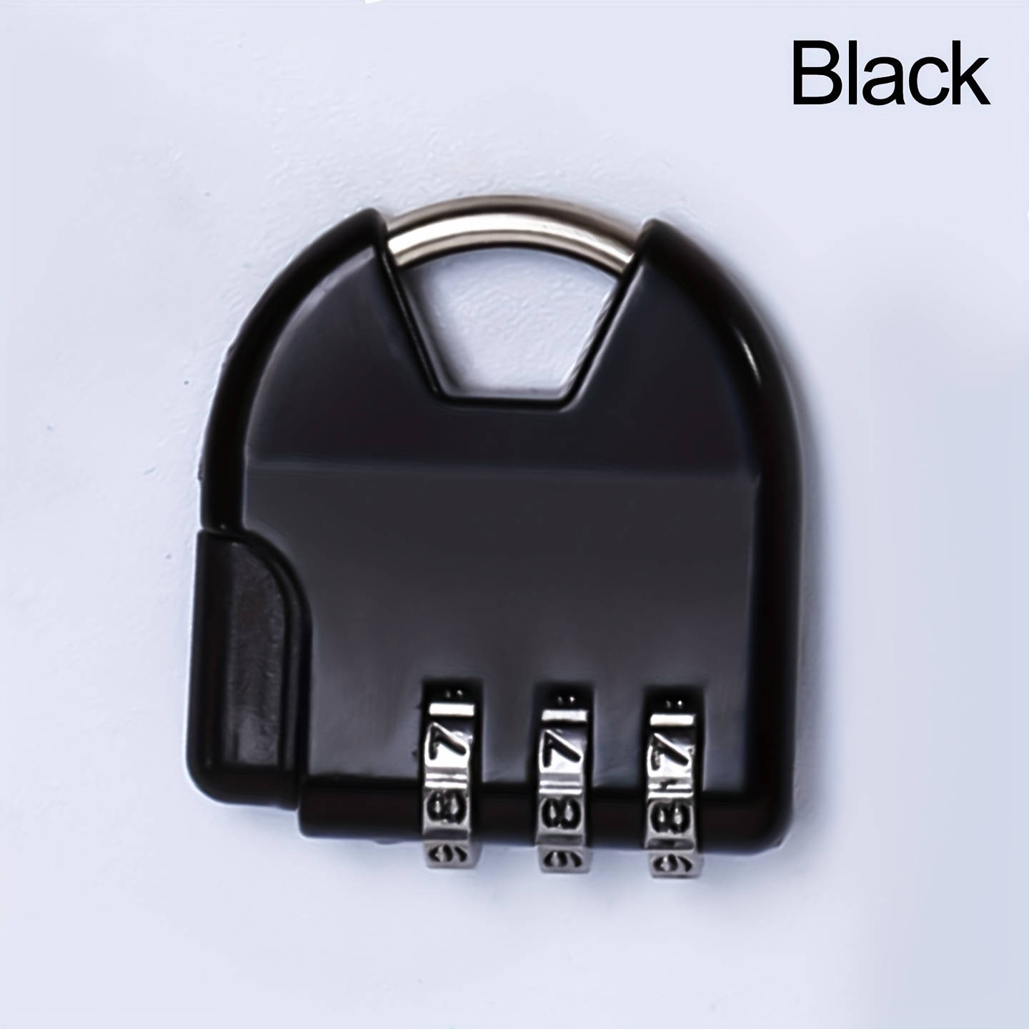 TEMU Candado de aleación con combinación de 3 dígitos - Candado para mochila para asegurar tus pertenencias, ideal para gimnasio y taquillas