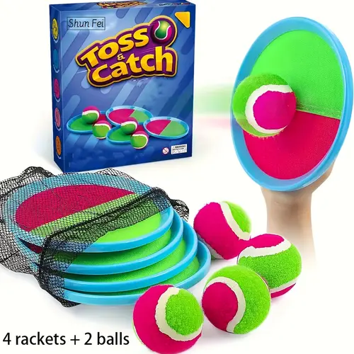 Small Plastic Catching Rackets kids outdoor games sold on Temu Australia