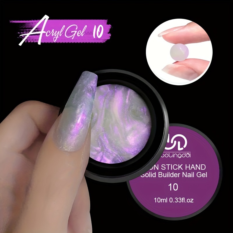 Mermaid 3d Sculpting Hard Gel, Line Effect Sculpting Nail Extension Gel, Hand Modeling Gel