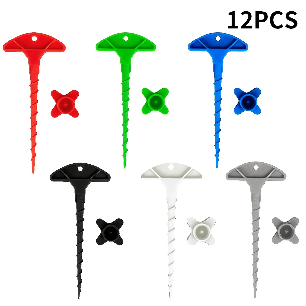 TEMU 6/12pcs Convenient Gadgets, Sealing Cap And Cleaning Rod, Is Used To Prevent The Sealant From Solidifying When , And The Cleaning Rod Is Used To