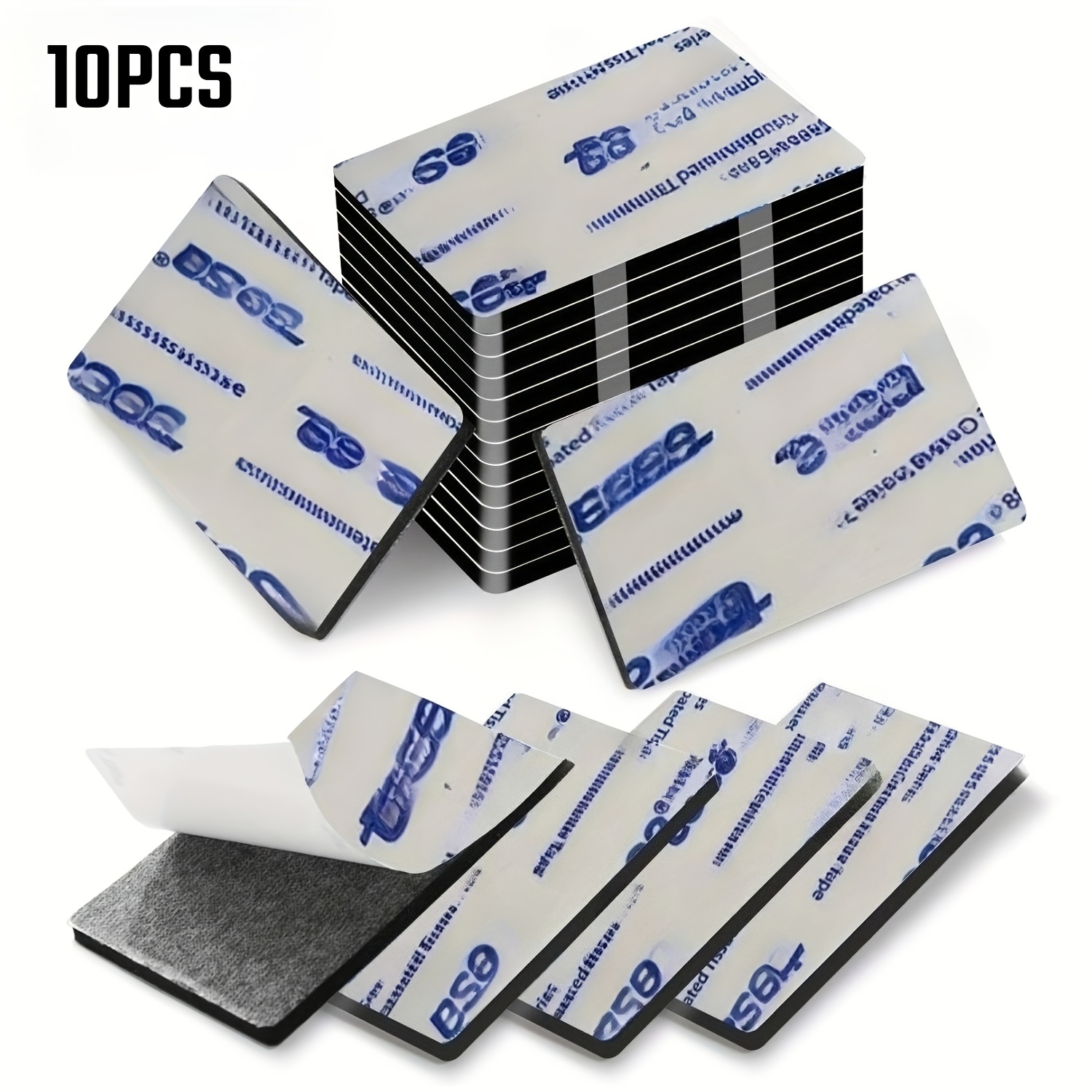5/10pcs Heavy Double-sided Adhesive Pad - Super , Pre Cut Foam Tape For Walls, Cars, Homes And Offices, Which Is Very Suitable For Pictures, Signs, Decoration, Car Installation