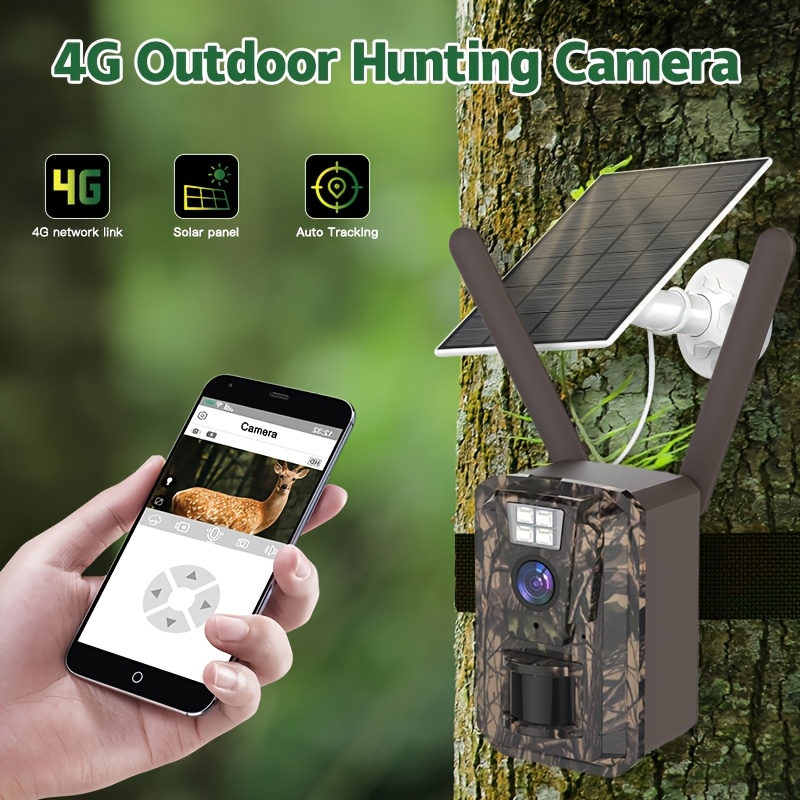 Caméra Chasse Solaire 4G