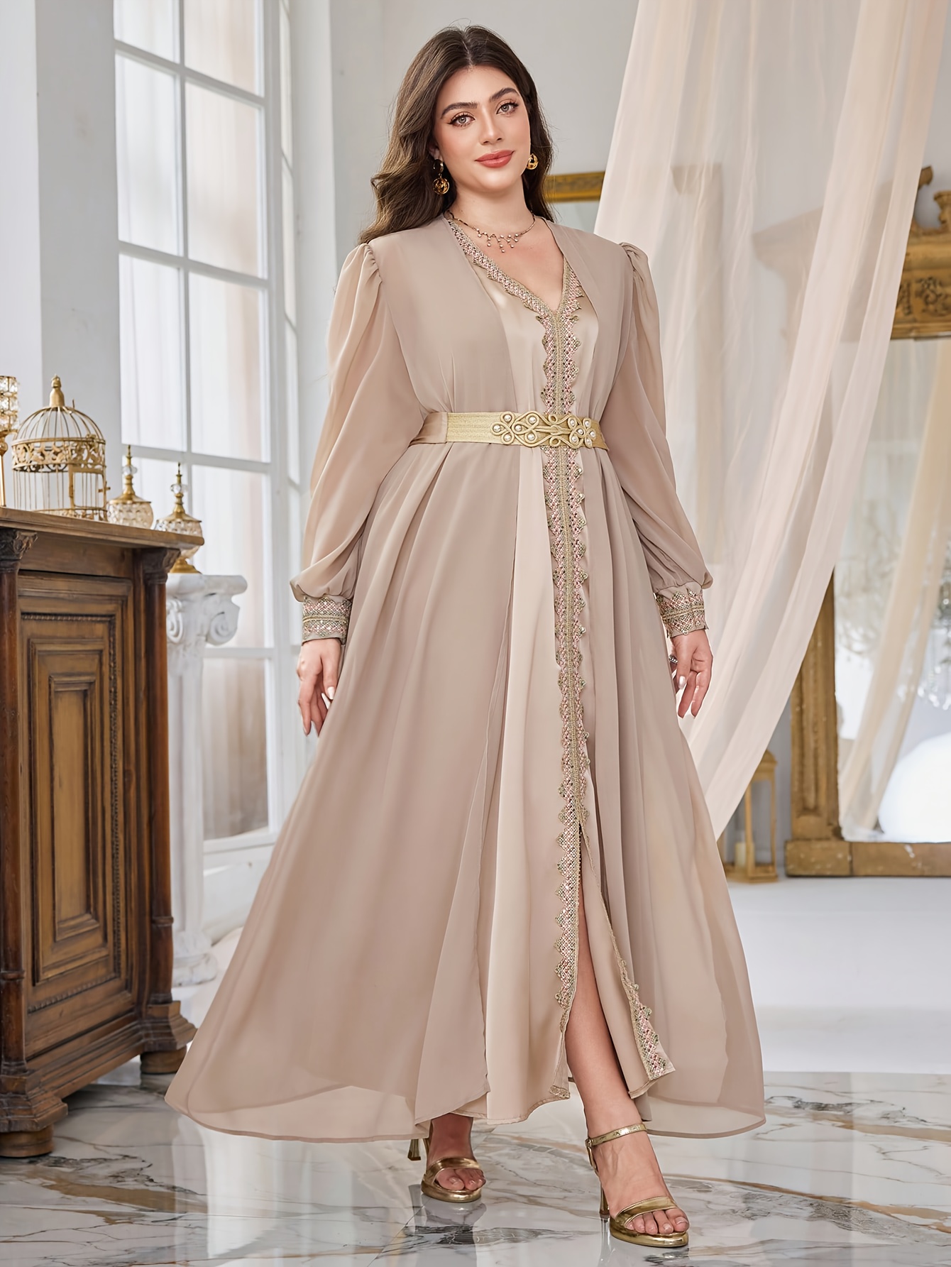 plus size plus size elegant womens v neck sleeveless lace Temu