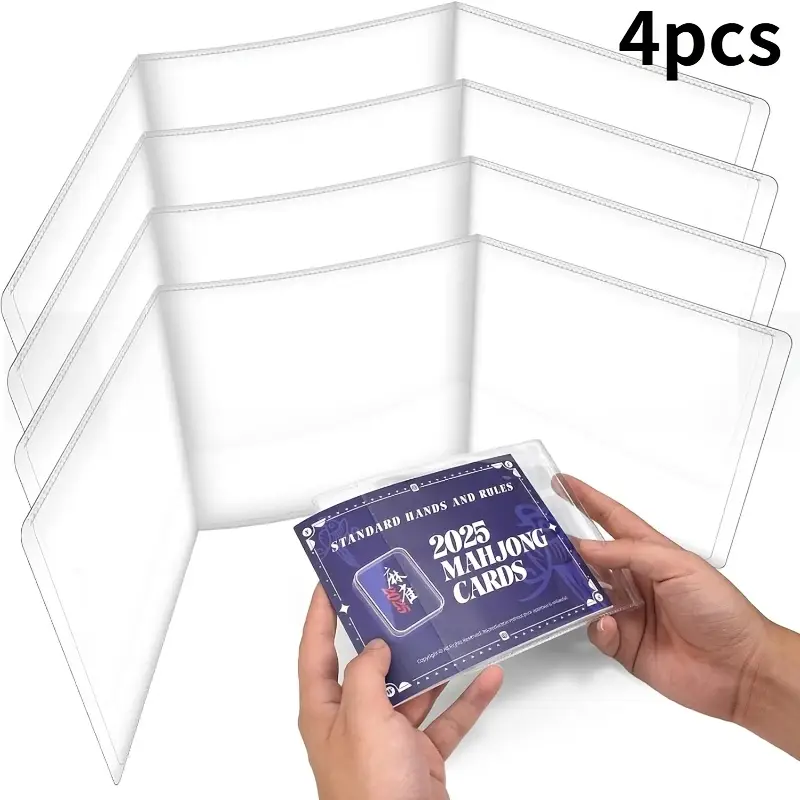 mahjong card sleeve Dynasty Striped Monogrammed Mahjong Card Holder