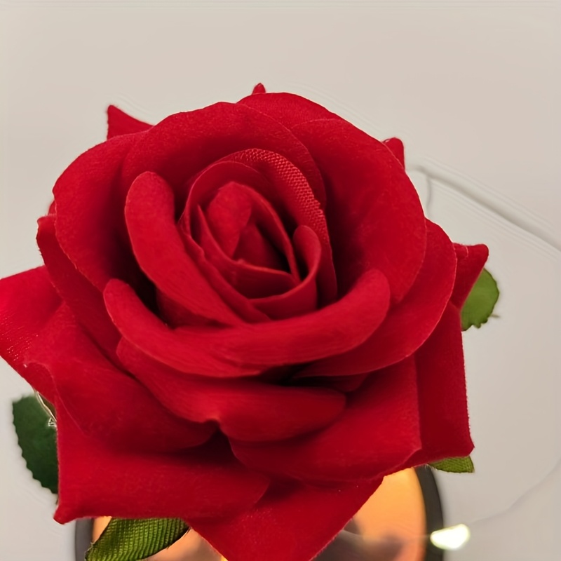 1 бр симулационно фланелето цвете, подходящо за свети валентин, сватбен , деня на майката, деня на благодарността, декорация за дома и др 4