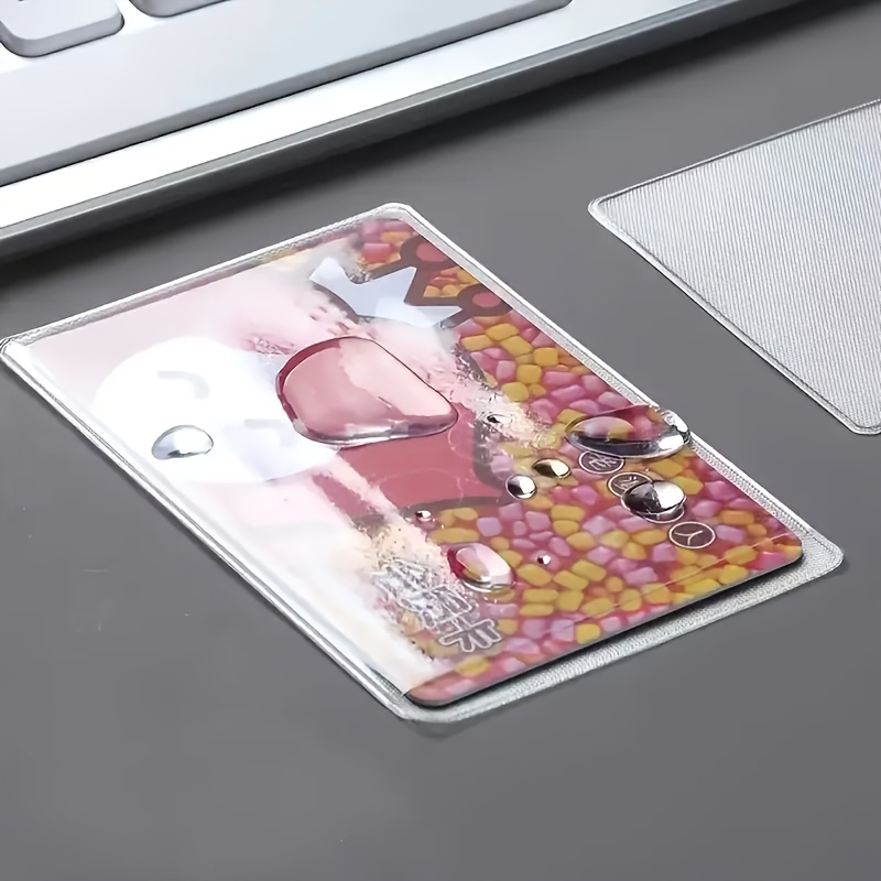 50pcs Clear Card Sleeves - Reusable, Dustproof, and Scan-Friendly Design, Suitable for Credit Cards, ID Cards, Medical Cards, and Bus Passes - Perfect for Home, Office, and Gift Use