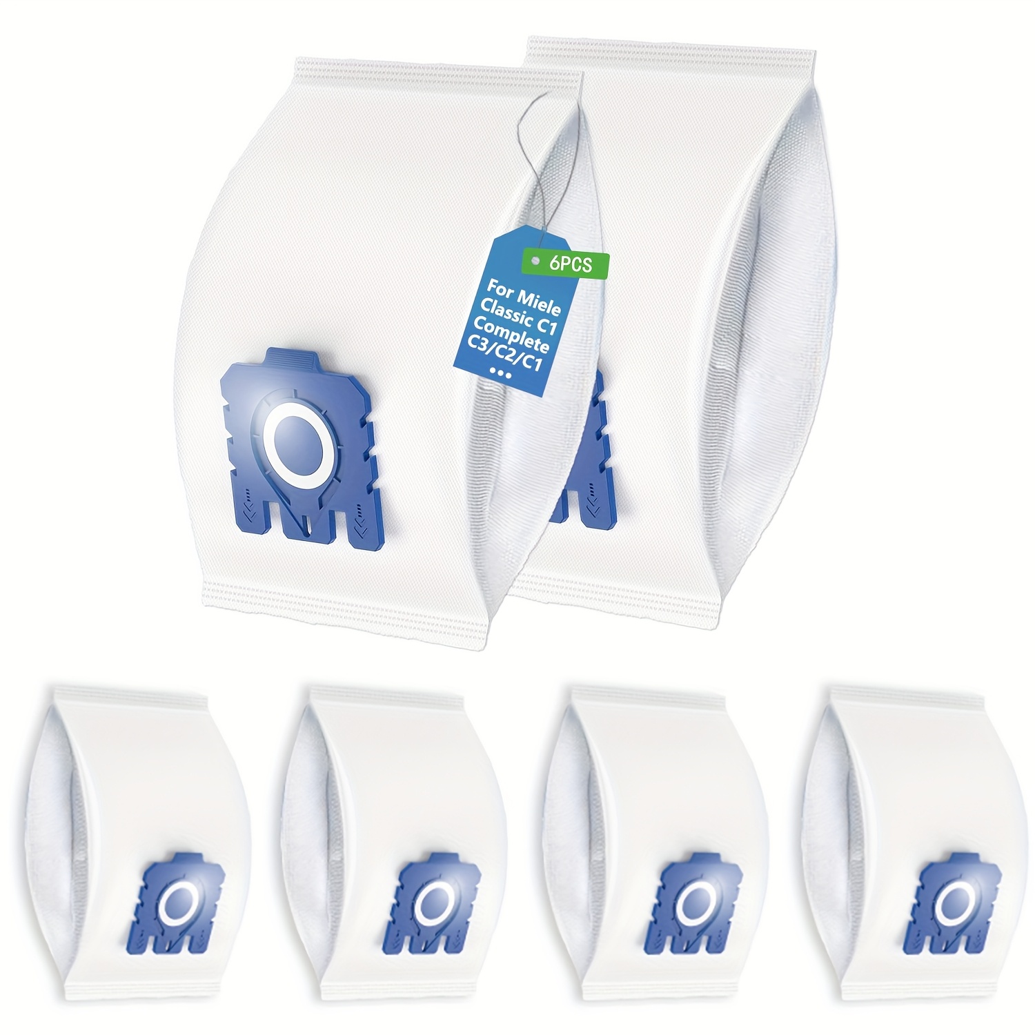 TEMU Gn Compatible For Miele Hoover Vacuum Cleaner Bags & Filters Suitable For /c2/c3, /s5000/, S2/s5/s8, Compact C1/c2 Series, S400i, S600, , ,