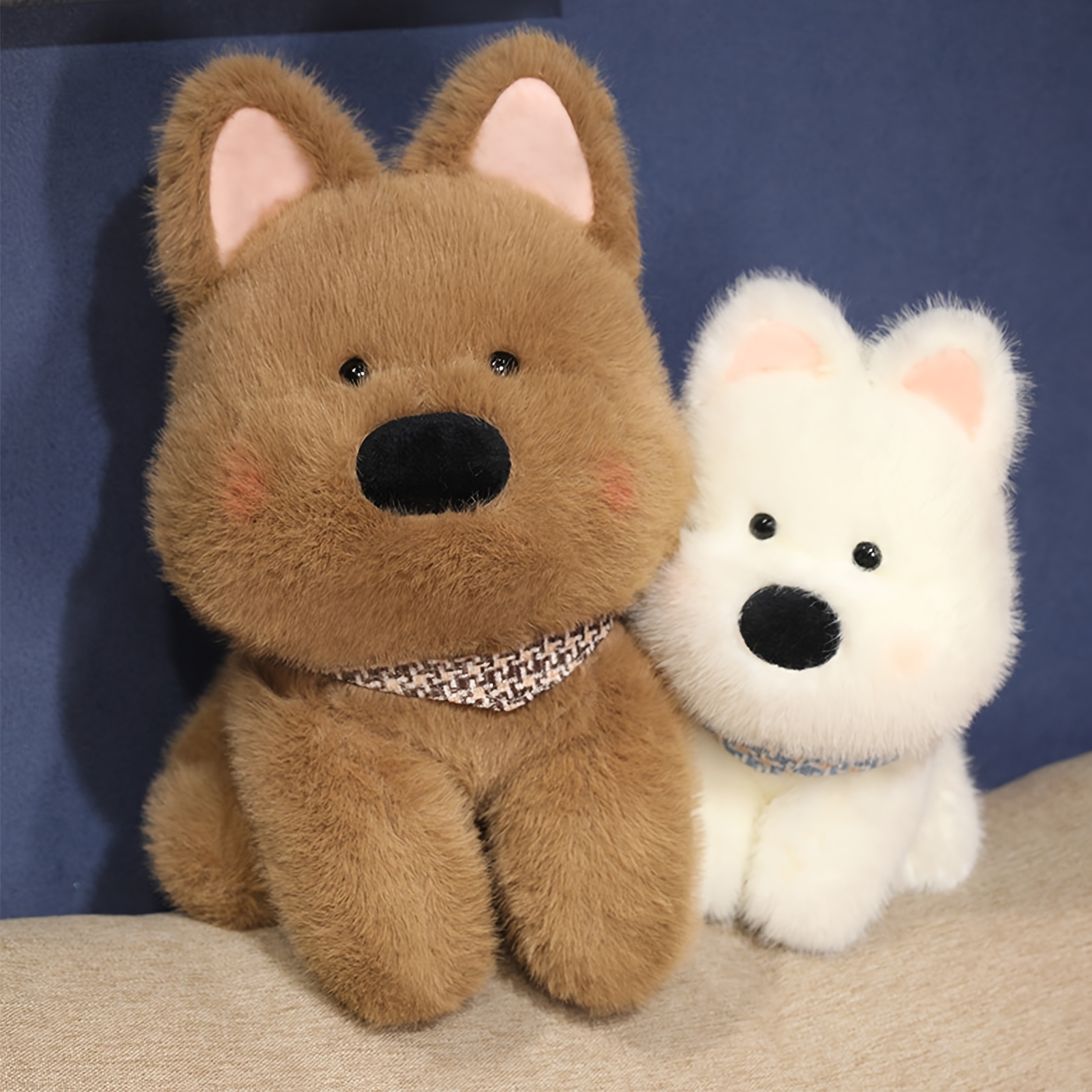 25cm 9 84in cartoon west highland   plush toys kawaii western highland dog stuffed animals plushies cute home decor ideal birthday or holiday gift halloween christmas gift Product details 2