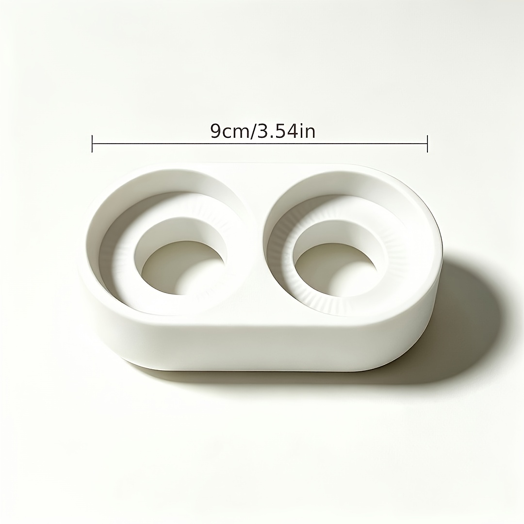 Image of 1pc Refrigerator Storage Compartment Plastic Tube Rack, Anti-tip Sauce Tube Holder, Sauce Tube Plastic Stand