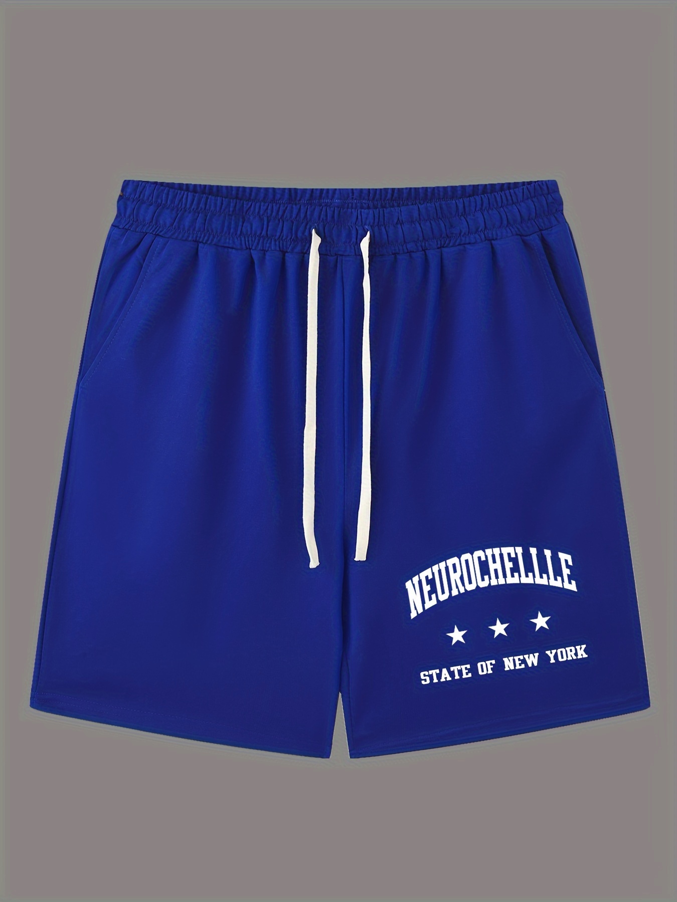 Neurochellle Print Men's Drawstring Pants Loose Casual Waist Temu