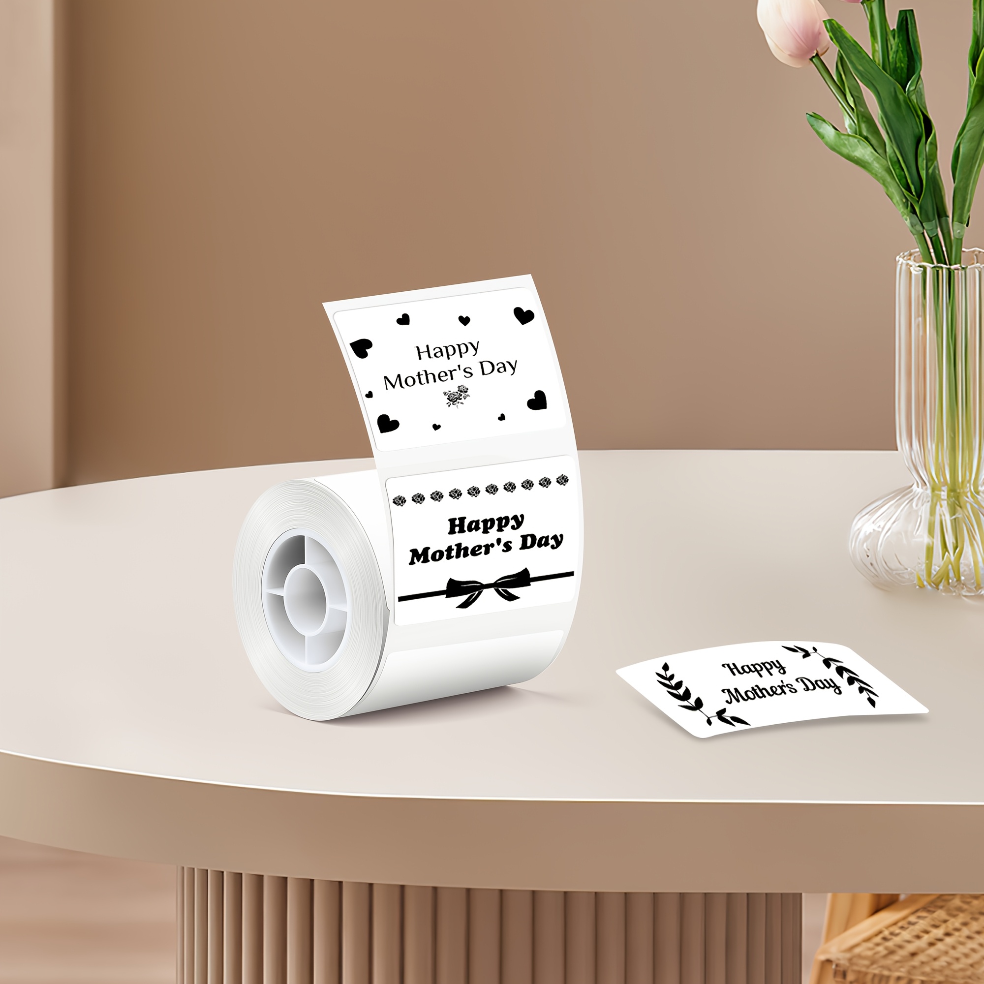 Image of 1 Roll Pm260b Compatible Stickers | Oil-proof, Tear-resistant, Scratch-proof, No Glue Residue, Self-adhesive Thermal Labels For Office & Home Use By Chivalz