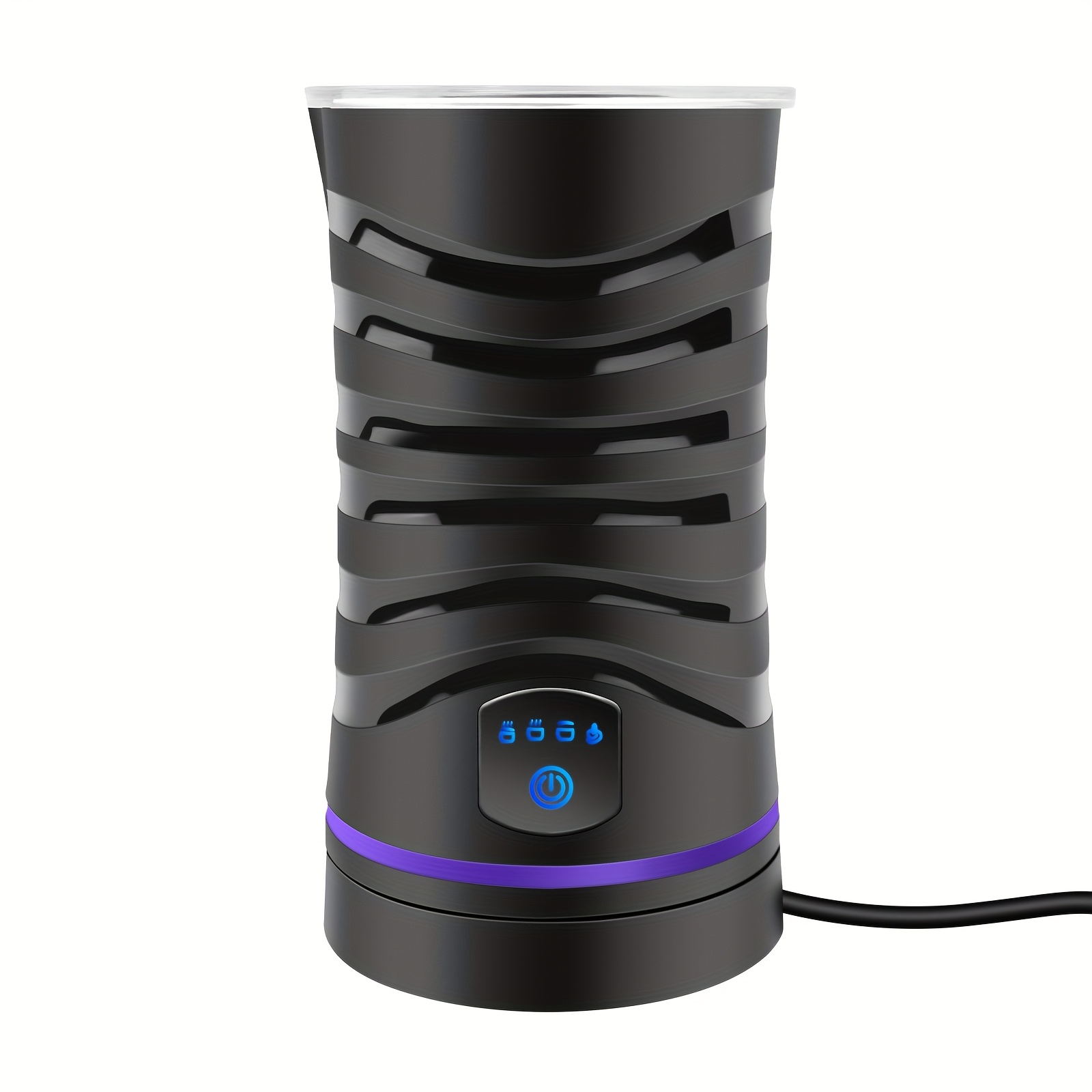 TEMU Milk Frother Electric 4 In 1 - Automatic Milk Frothers 600ml Large Capacity Milk Steamer Silent Operation Milk Heater And Warmer Milk Foamer