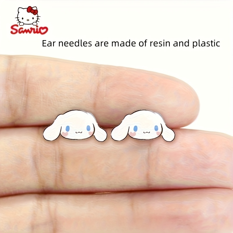 Image of Cinnamoroll Earrings Earrings Fashion Jewelry Earrings Girls' Birthday Gift, Without Battery