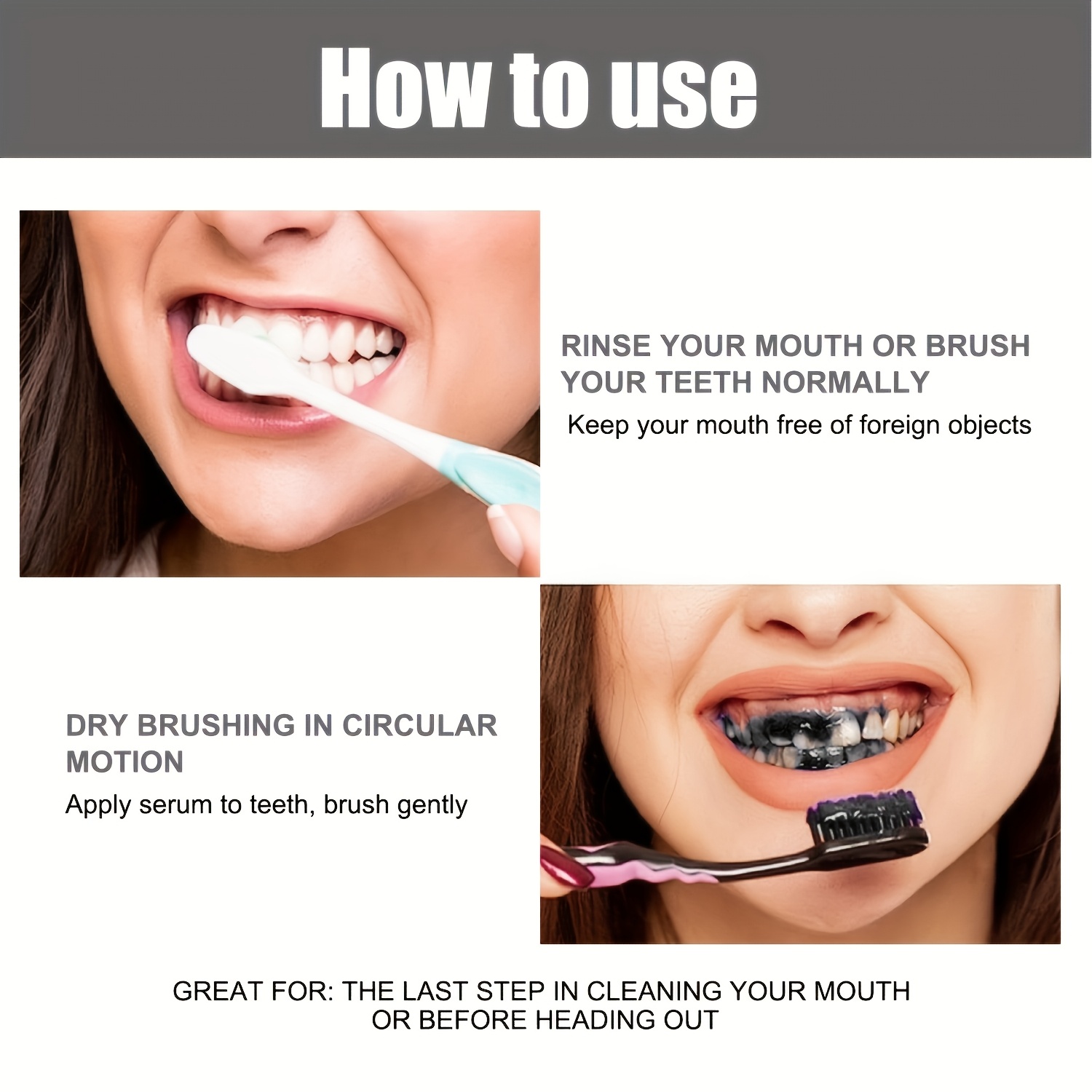 Natural Activated Charcoal Aloe Vera Triple Toothpaste
