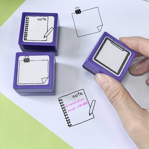 quadratischer handkonto-stempel, journal , aufzeichnung von , planungsregister, wichtige angelegenheiten, terminplanung, inhaltliche partition praktischer stempel, hervorhebung wichtiger informationen, lebensjournal, spaltenrandstempel