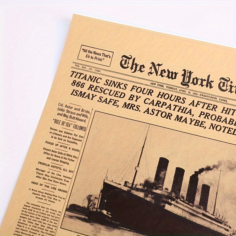 Newspaper Ship hot Home Decoration