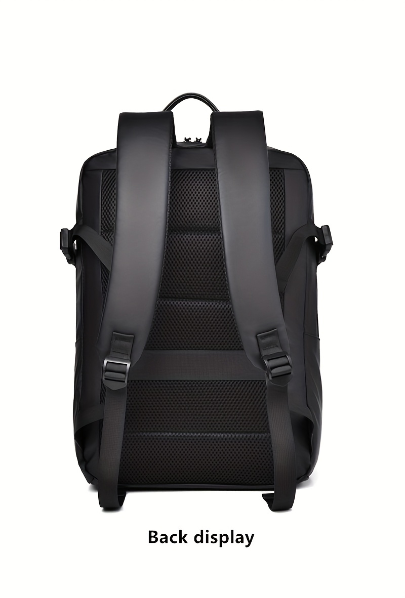 Large Capacity Casual Travel Laptop Bag, Multifunctional Men's Backpack, High-End Business Work Commuter Backpack, Basketball Bag