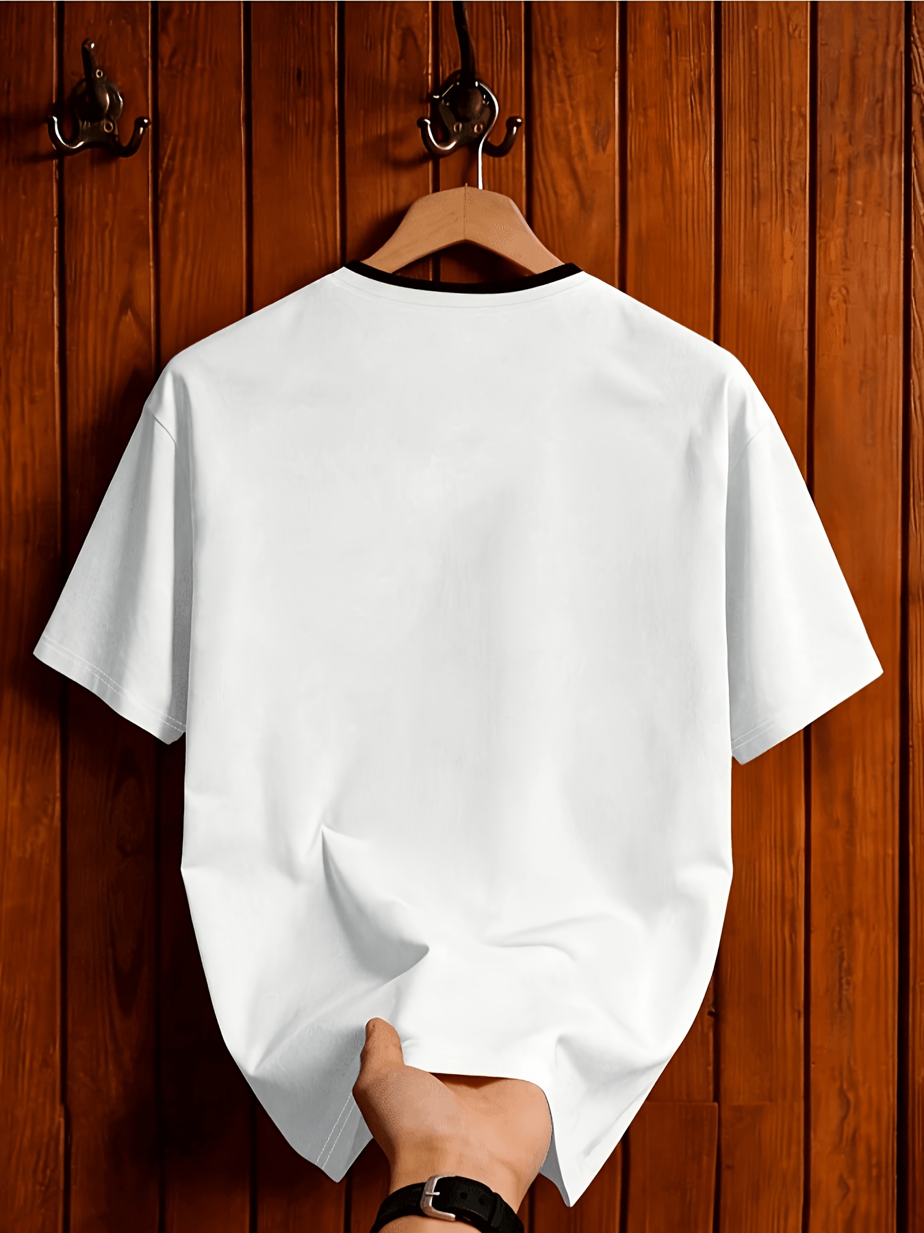 mens ny letter   number print short sleeve t shirt sporty   crew neck casual   european and   mens apparel