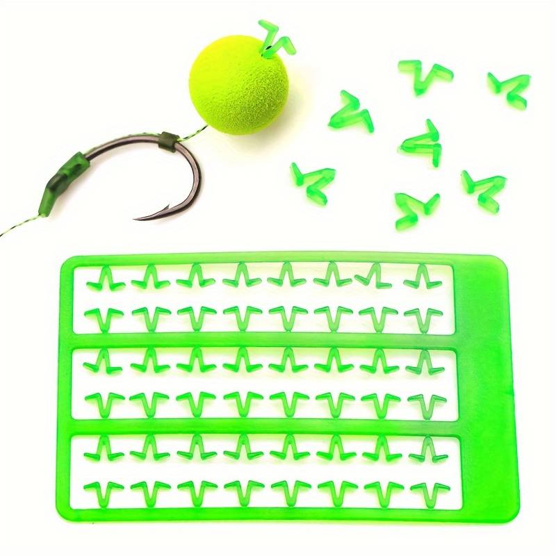 Ejoyous 30 Pezzi Ferma Esca Per Boilies, Tappi Per Esche Da Pesca Alla Carpa - 3x6mm, 7x6mm, 11x6mm In Plastica (Bianco)