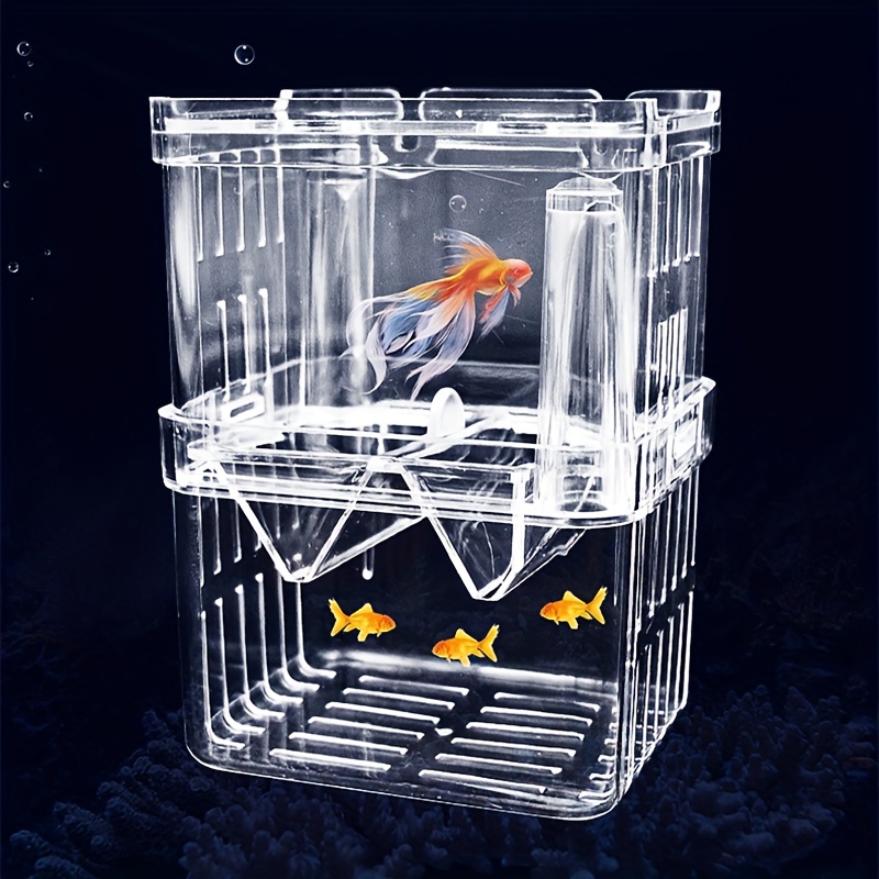 

Multifunctional Acrylic Fish Breeding Isolation Box Aquarium Incubator Holder Fish Breeding Box Fish Accessories