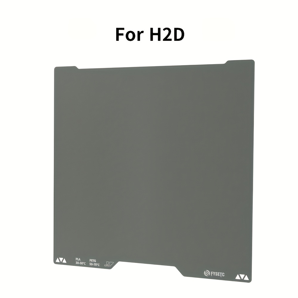 Image of 3d Print, Cryonix Upgraded Build Plate For H2d/x1/p1/a1 3d Printers- Sides Printed, 257x257mm/355x346mm, Of Low Temperature Printing And Strong , Support Pla/petg, 3d Printer Additions