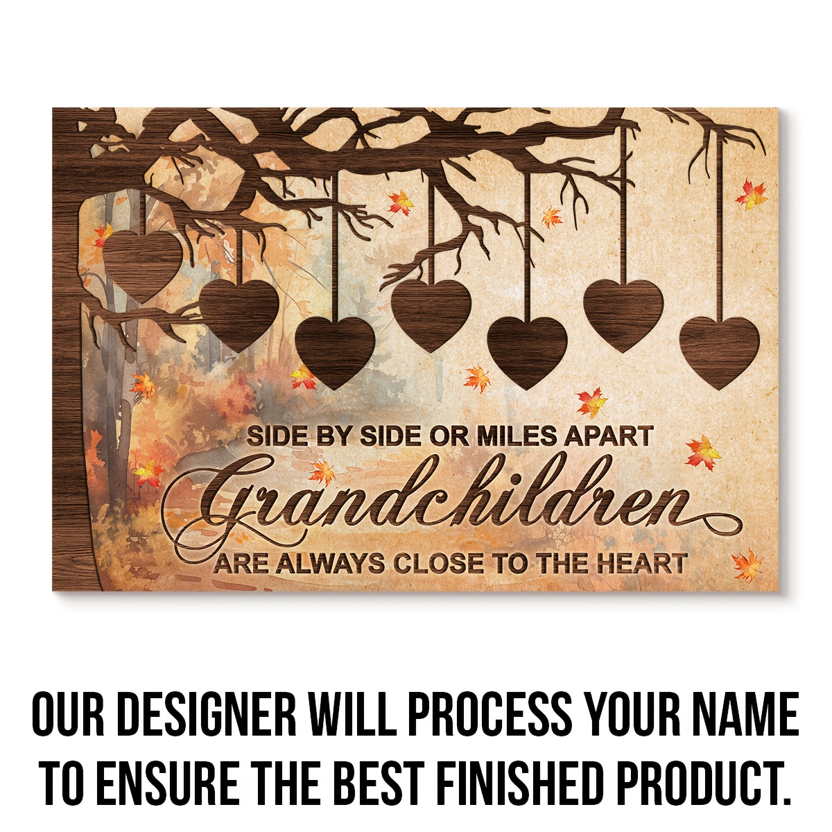 TEMU Personalized Family Tree Name Canvas Painting - Custom Family Name Canvas Wall Art Family Tree Name Canvas Painting Canvas - Memorable Family