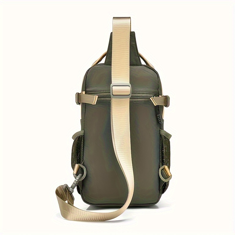 Bolsos de pecho para hombres, bolsos para mujeres, bolsos de ciclismo y  senderismo elegantes, bolsos de con cremallera para ir