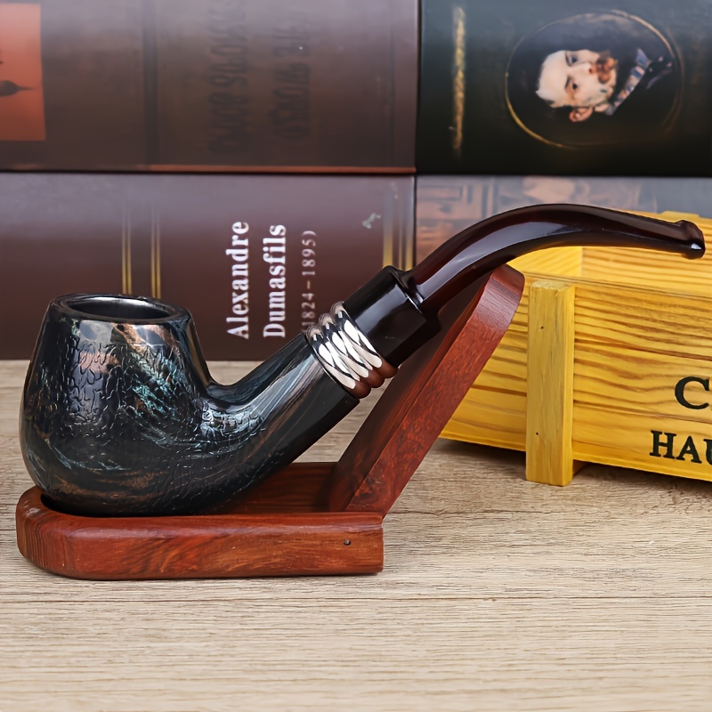 1pc Classic Snake-* Bakelite * - Elegant Smoking * with Smooth Curved  Design, Durable & Lightweight Construction, Comfortable Grip & Easy-* for *  & * *s