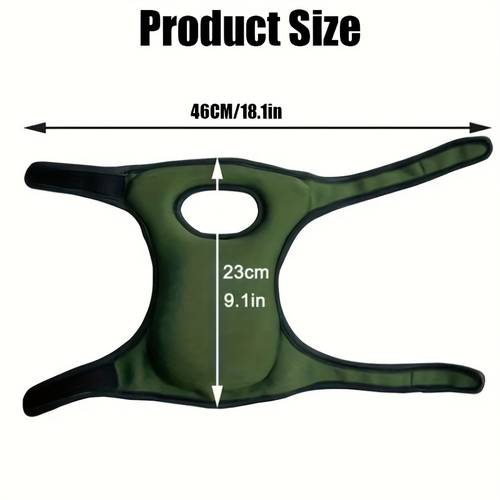 1 pair knee pads anti scratch kneeling support with durable fabric for gardening trimming outdoor activities