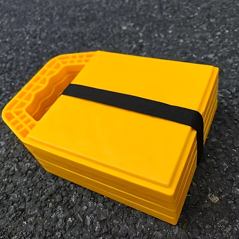 E-shop 4er-Set Schwerlast-Wohnmobil-Wagenheber-Pads, Wohnmobil-Wagenheber-Nivellierblöcke, hergestellt aus ABS-Material