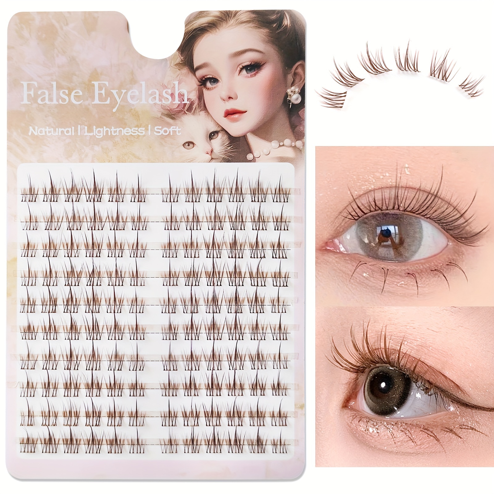 

Ahoneya Eyelashes - -to- Fake , Japanese &