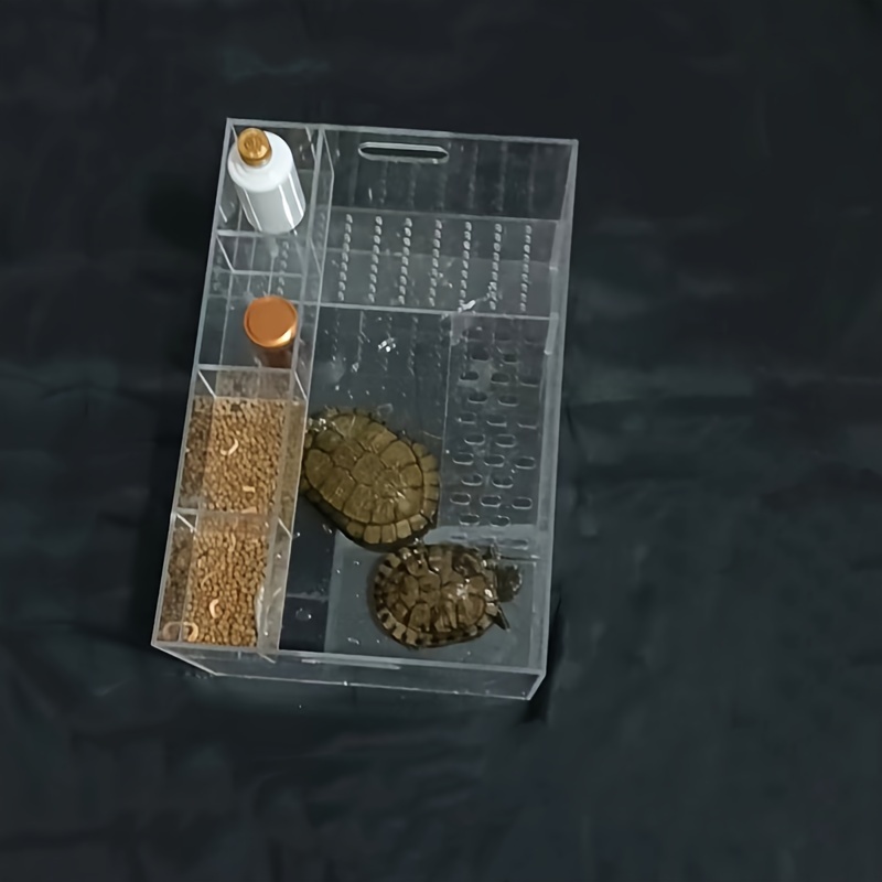  BORDSTRACT Crab Trap Box, Aquarium Fish Tank Acrylic
