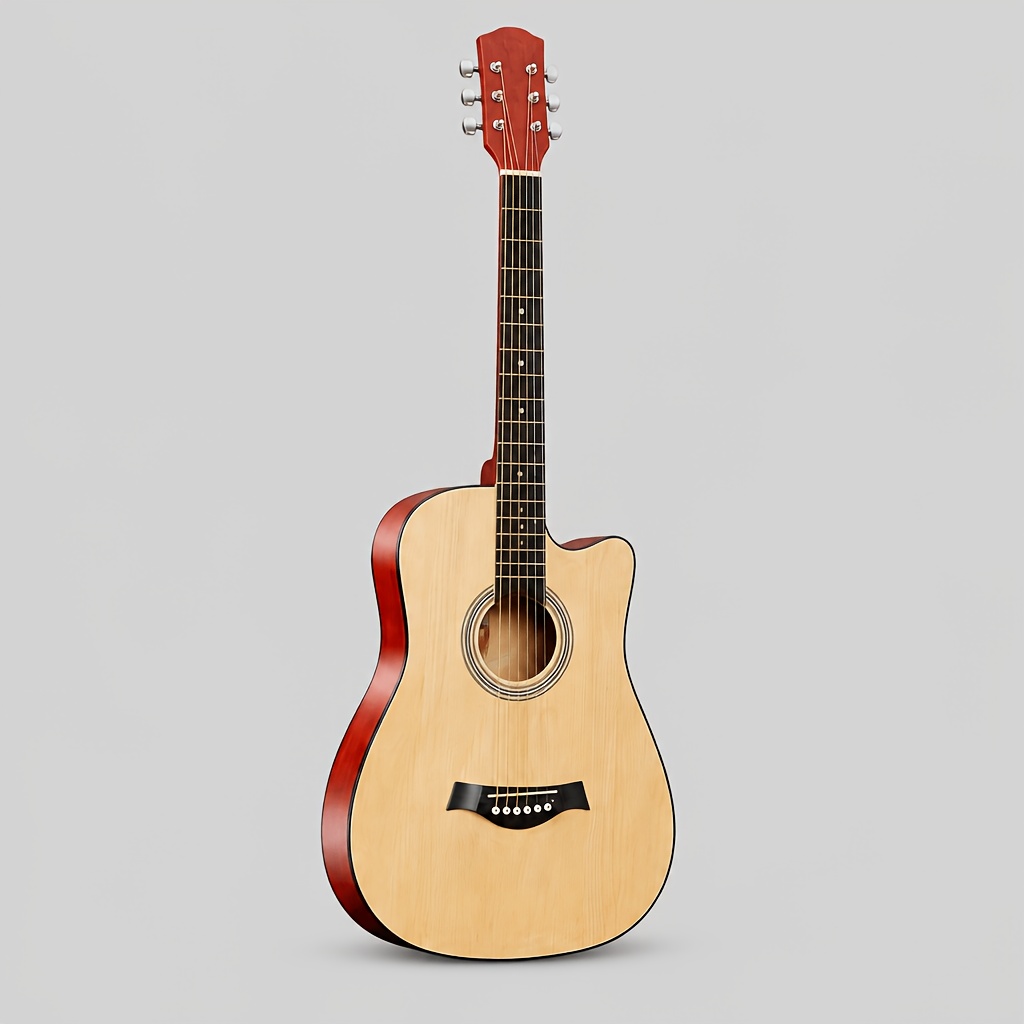 38 Inch Full-Size Portable Acoustic Guitar Suitable for Singing &... product image 9